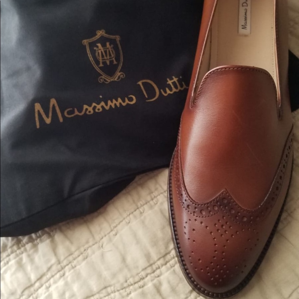 Massimo Dutti brown oxfords !
